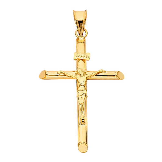 14k Gold Crucifix Pendant